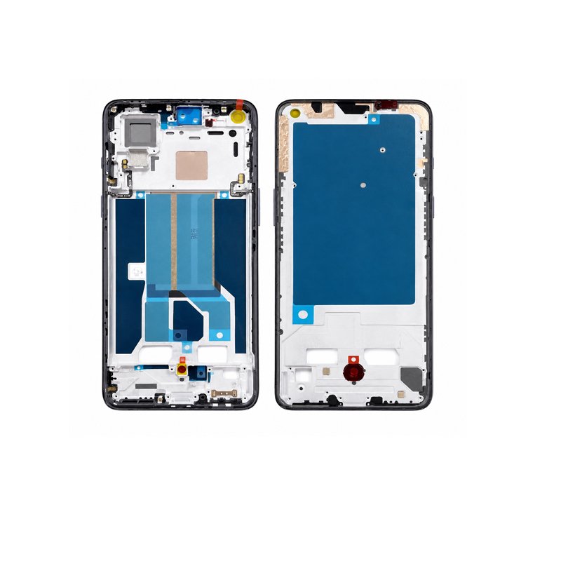 LCD Middle Frame Chrome Body For Oneplus Nord 2T Black